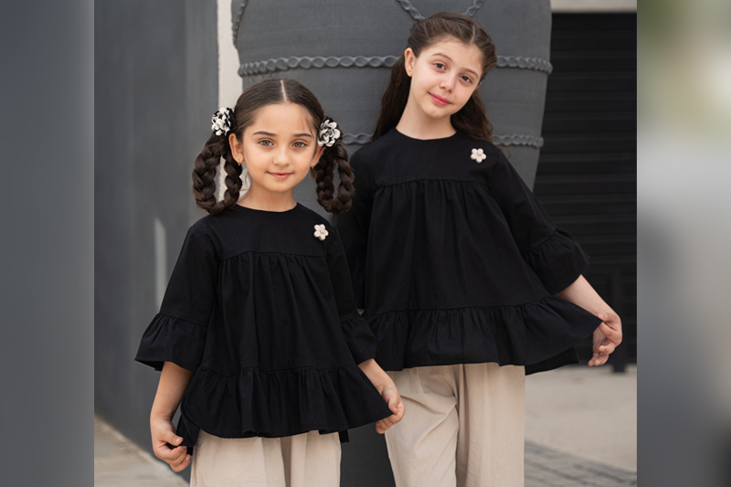 پیراهن پاییزه دخترانه